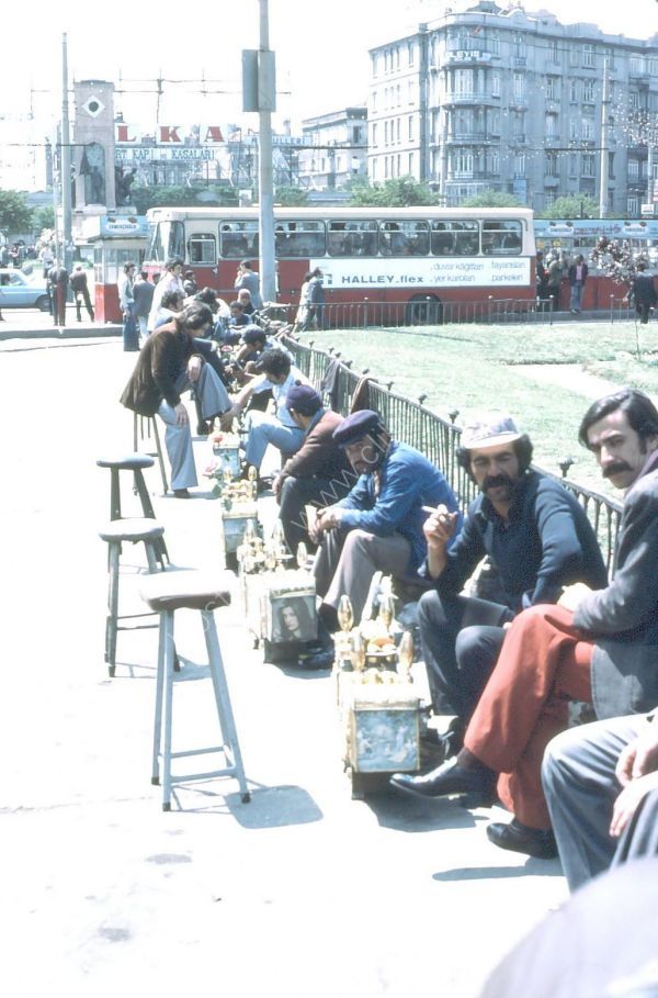 Turkish Shoeshine Men, Taksim Square, Istanbul